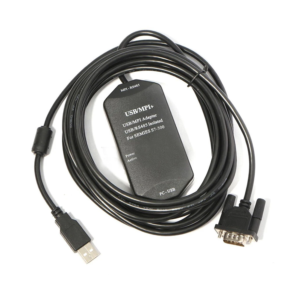 Cable de comunicación MPI USB-MPI + RS485 USB a PPI / DP para USB-MPI, S7-200, S7-300, DB9M