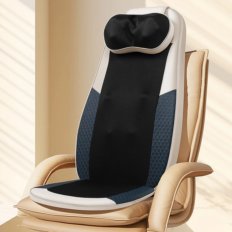 Electric Back Massager Cervical Heating Neck Waist Shiatsu Massage Cushion Household Kneading Full Body Massage Mats  for Chair