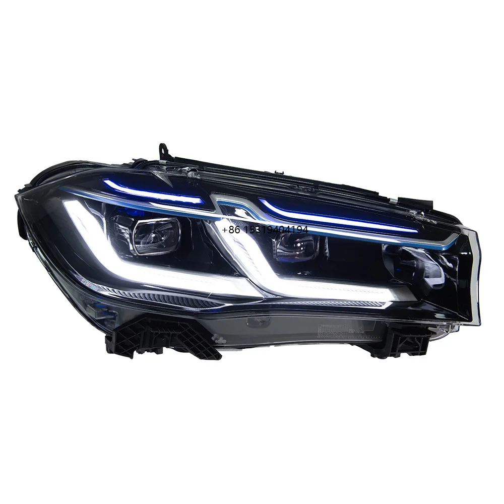 X5 F15 2014-2018 X6 F16 LED Car Headlamp Assembly Upgrade M5 Competition Design Dual Lens Light Accessories Car Light