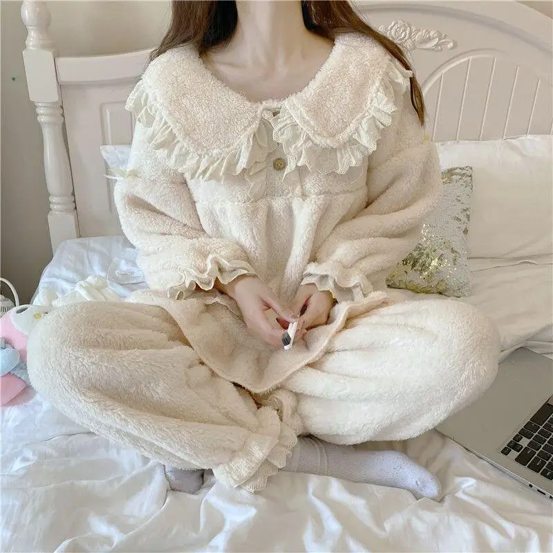 Sexy Pyjama-Set für Studenten, Cartoon, lässig, 2-teilig, Damenbekleidung, Setup, Damen, zweiteiliger Strickanzug, Pyjama, Liquidation, kostenlos, neu