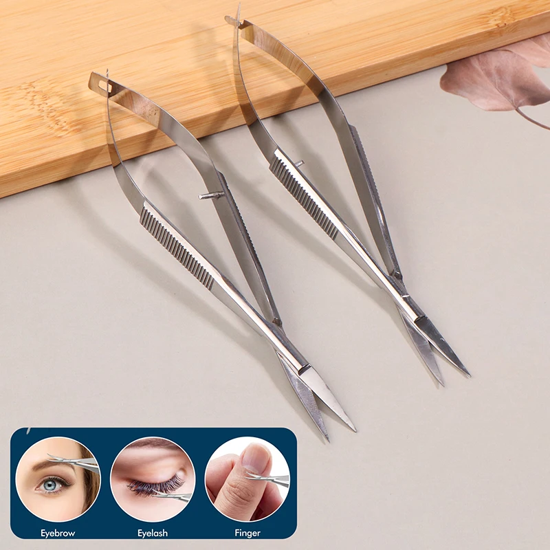 

Русские маникюрные ножницы с изогнутым прямым кончиком из нержавеющей стали, профессиональный маникюрный инструмент для удаления омертвевшей кожи