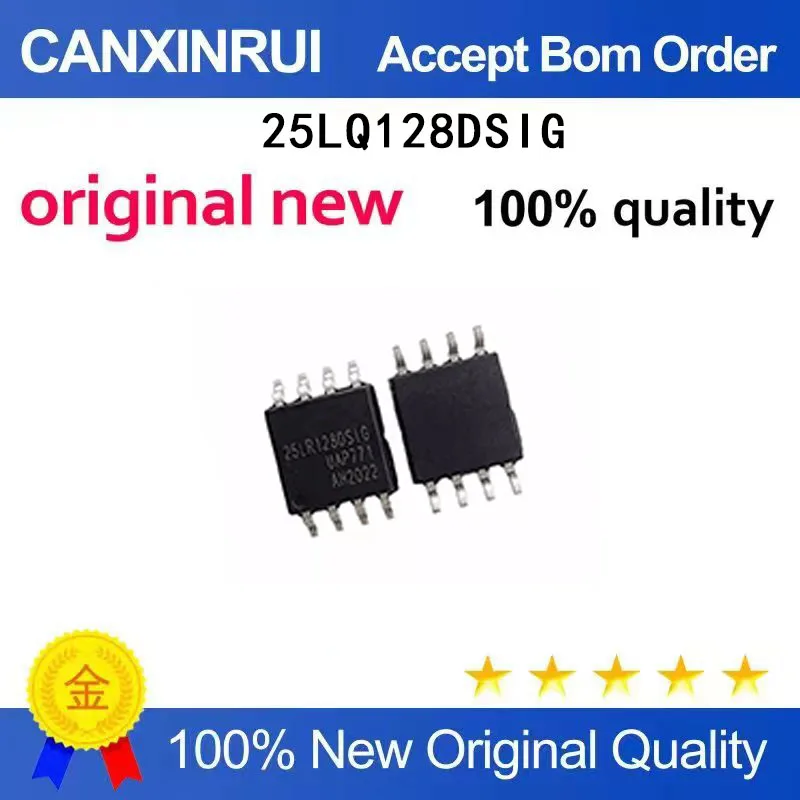 (5 Pieces) GD25LQ128DSIGR 25LQ128DSIG 25LQ128CSIGR GD25LR128DSIG BIOS