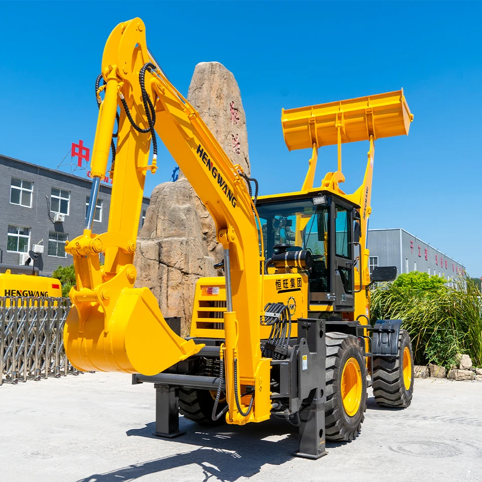 Multifunctional Hydraulic Shovel And Excavator In One, Two-end Excavator Loader, Shovel And Dig In One,Front Shovel And Back Dig