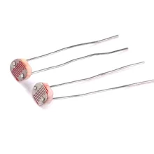 Lot De 40 Photocellulaires LDR 5mm GL5528 - Capteurs De Lumière Pour Projets DIY Et Automatisation