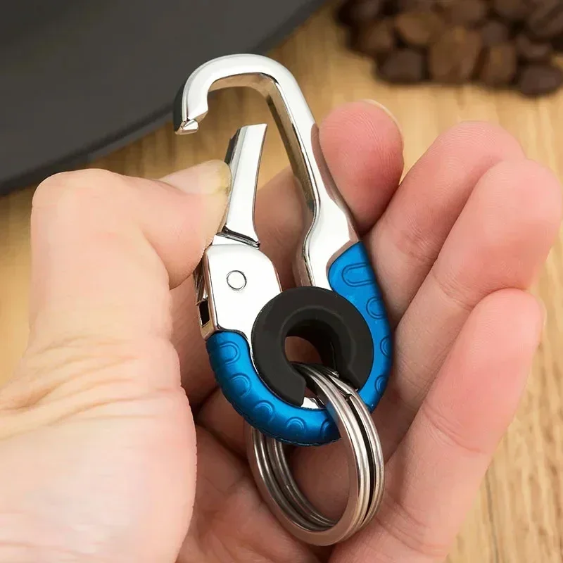 1/3 Stück Auto-Schlüsselanhänger Herren Mode Taillenhänger Camping Klettern Metall-Schlüsselanhänger Kreative Dekorationen Einfache Auto-Accessoires