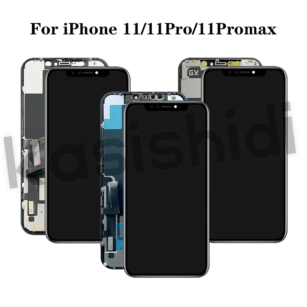 LCD For iPhone 11 11Pro 11 Pro Max LCD Display Replacement Touch Screen Digitizer Assembly Repair Parts 100% Tested