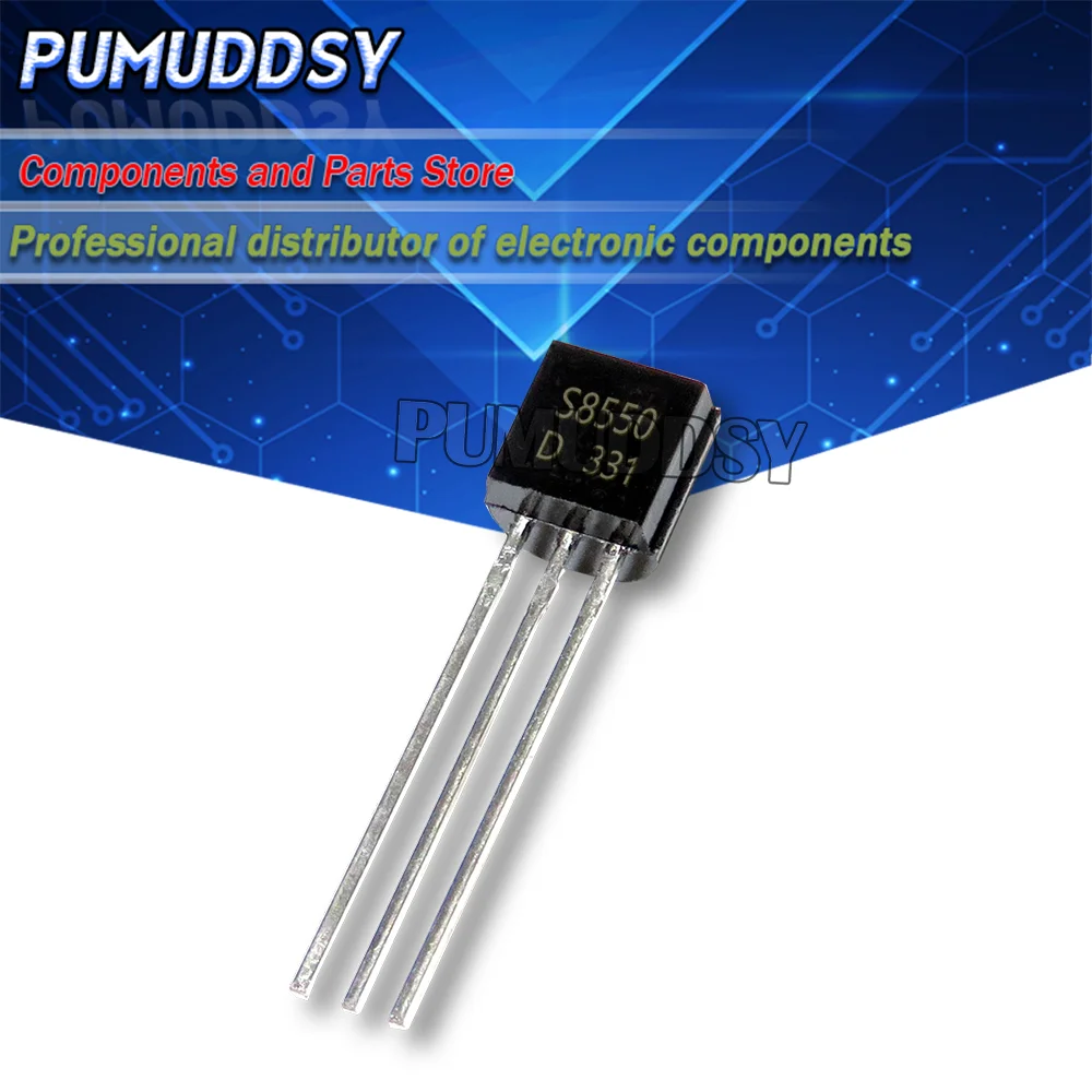100PCS S8550 TO92 S8550D TO-92 8550 TRANSISTOR PNP 0.5A IC