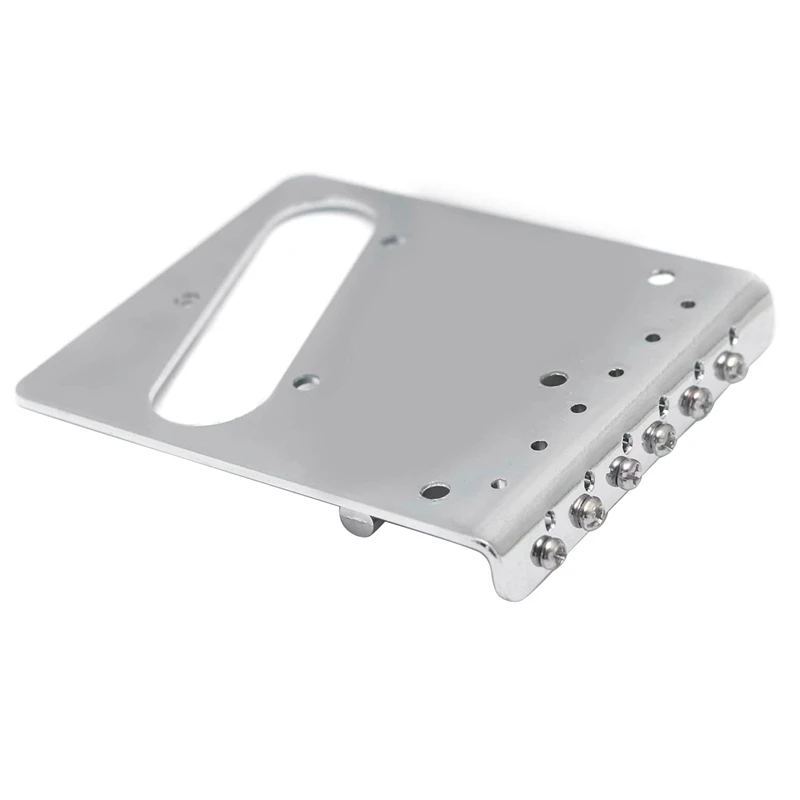 Vintage Style 6 Strings Saddle Top Loader Bridge For Tele Telecaster Style Electric Guitar Parts Replacement