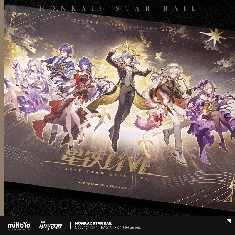 

Original Mihoyo Honkai Star Rail 2025 LIVE Series Commemorative Gift Sunday Castorice Herta Acheron Dr. Ratio Jingyuan Cosplay