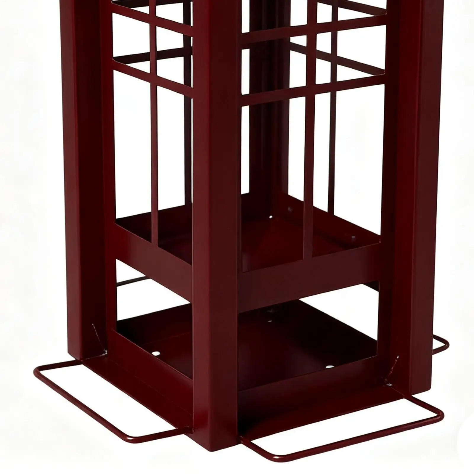 

Металлическая кормушка для птиц, устойчивая к атмосферным воздействиям, устойчивая к белкам, металлическая кормушка для птиц в стиле ретро, уличная для колибри, зяблика, воробей, двора, патио, крыльца