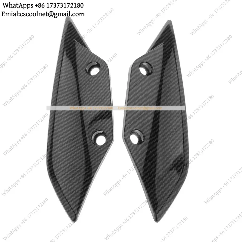JS02 Motorcycle ABS Side Fairing Winglets Front Spoiler Body Frame Cover Kit for BMW S1000RR 2015-2018