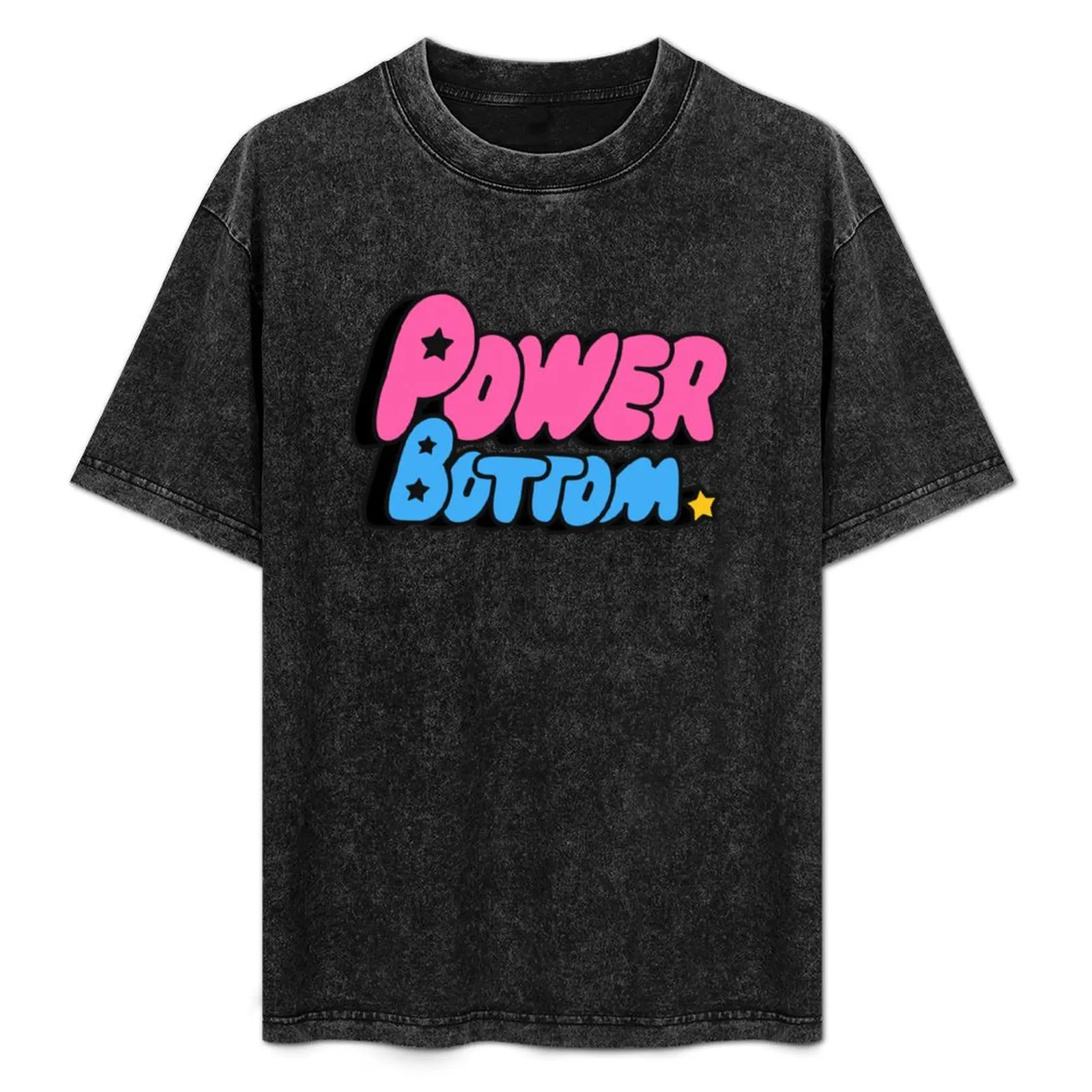 

power bottom T-Shirt Soft Durable Cotton T-Shirt