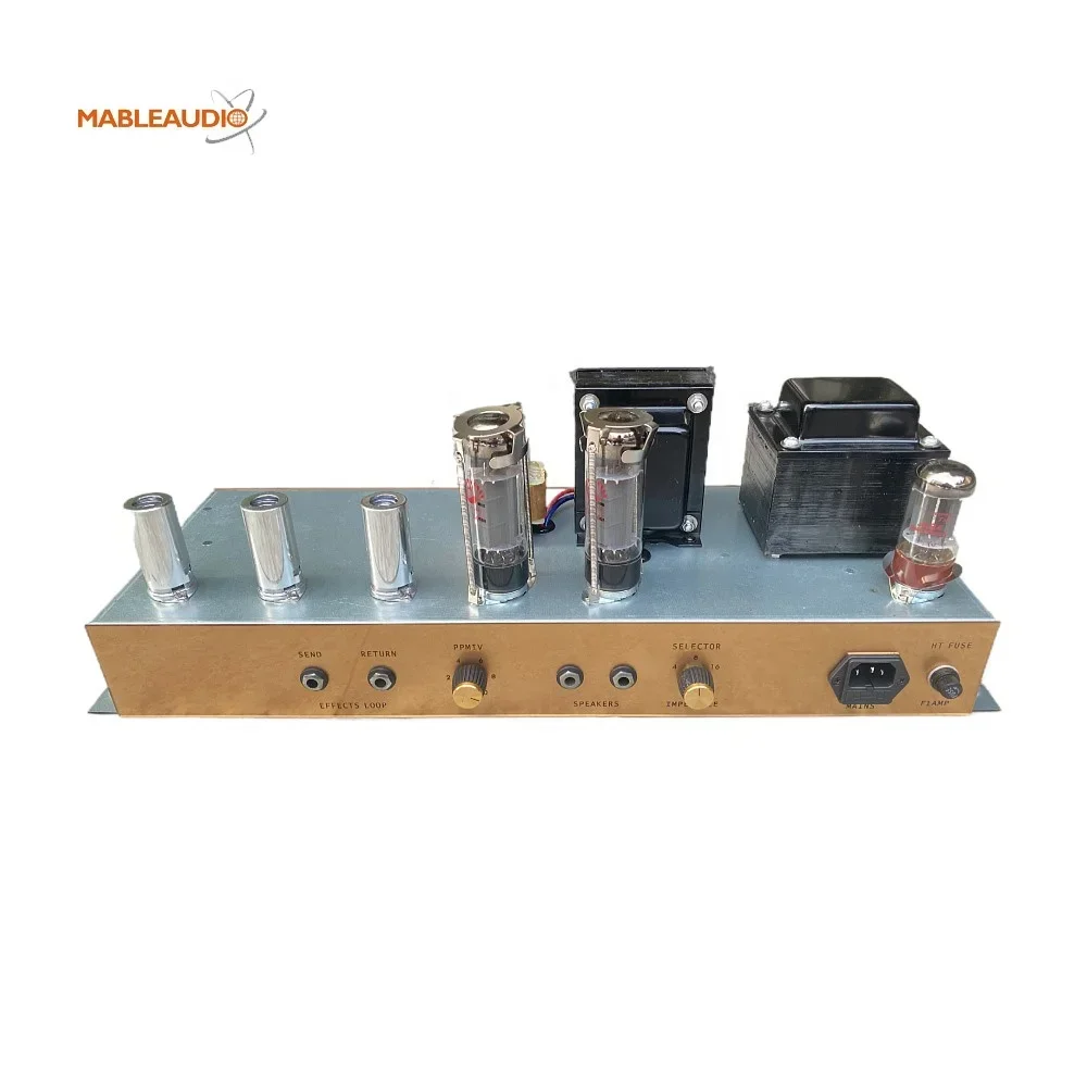 MAGT0038S JTM45 Handwired Point to Point Soldering Tube Guitar Amplifier Head 50W WITH EL34 tubes without cabinet