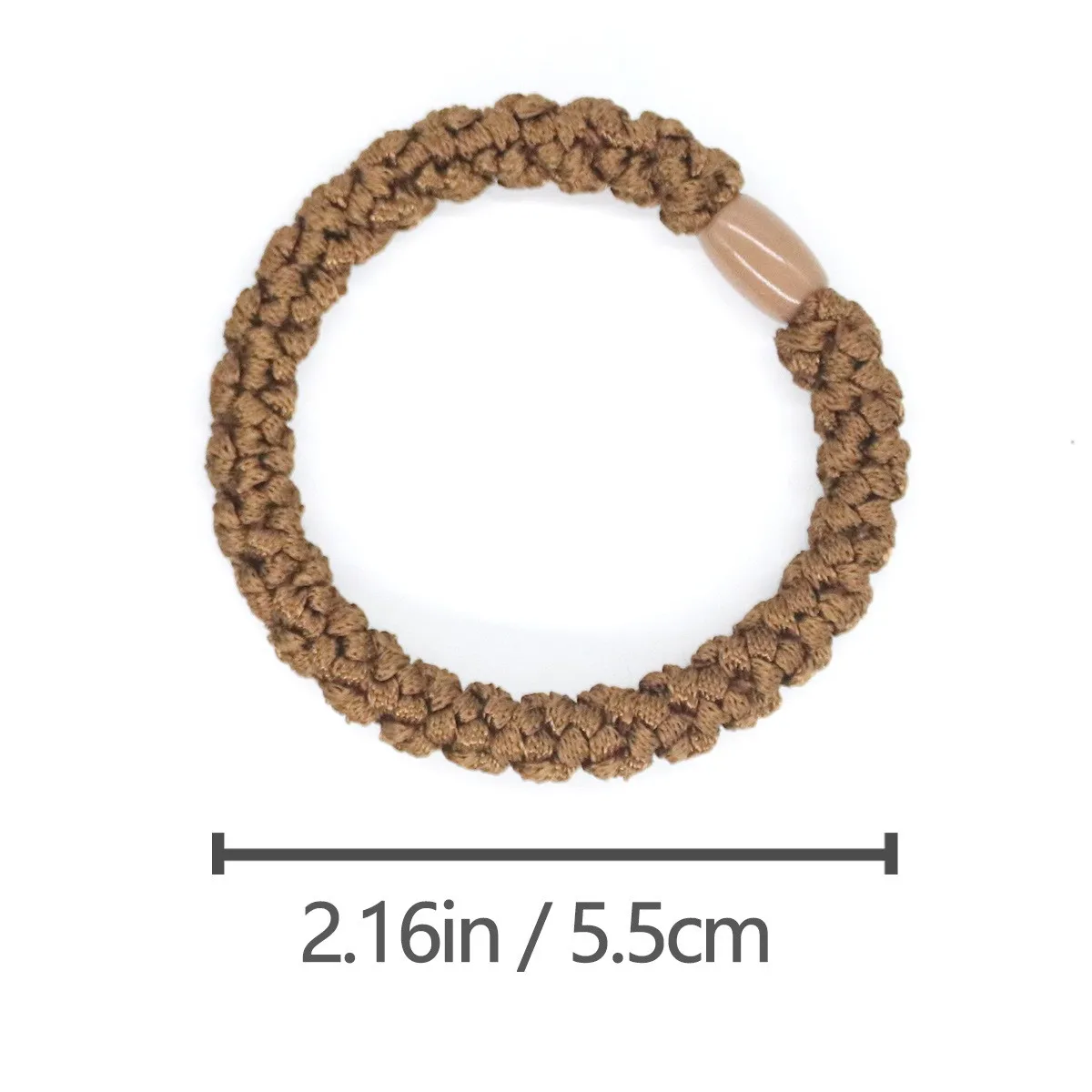 10Pcs Hair Ties for Thick Hair, Hair Tie Bracelet Ponytail Holders, Exceptionally Secure with Gentle Hold Hair Ties for Girls