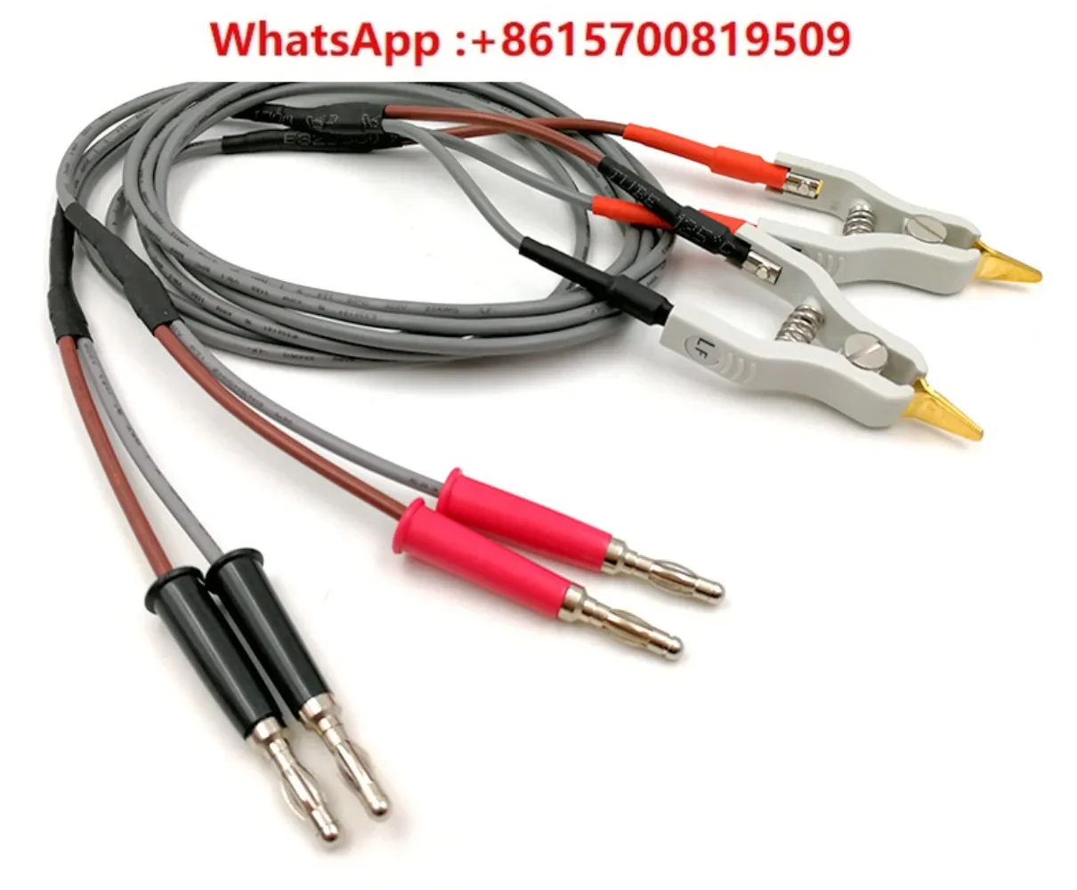 

Micro ohmmeter test line GTL-108A four-wire Kelvin test fixture resistance tester