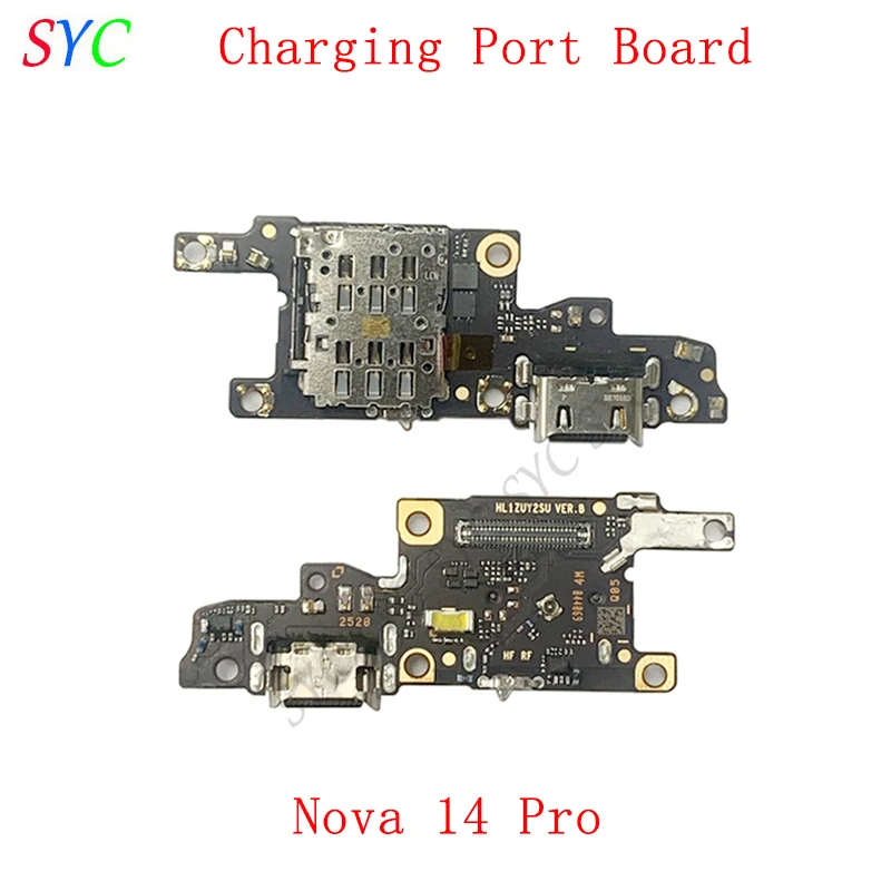 

USB Charging Port Flex Cable For Huawei Nova 14 Pro Charging Connector Board Repair Parts