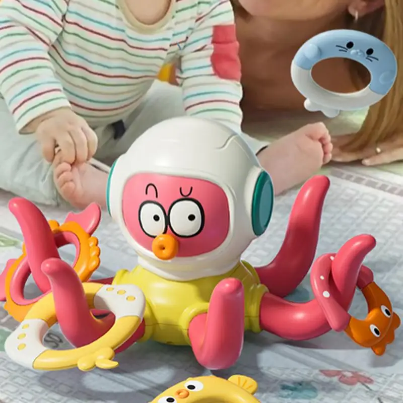 Schwimmendes Oktopus-Spielzeug, Oktopus-Spielzeug für Bad, schwimmender Oktopus, Wasserbecken, Strandparty, Spielzeug, Badespielzeug, Badewannenspielzeug für Jungen, Mädchen, Kinder