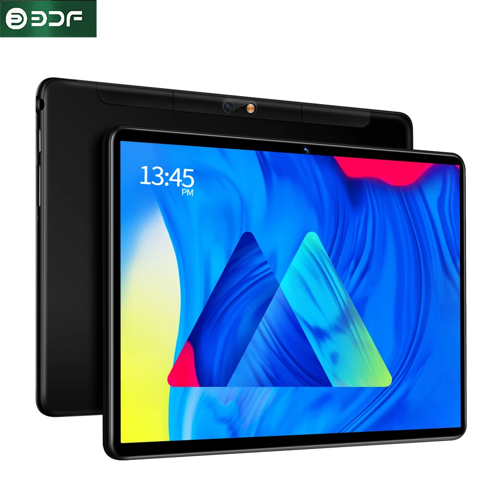 

BDF Android Tablet 10.1 Inch Tablett Octa Core 4GB RAM 64GB ROM 1280x800 HD Tablets 3G LTE Network Phone Bluetooth Wifi GPS