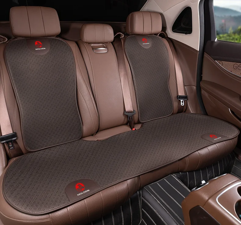 

Car Seat Cushion Ice Silk Breathable Front Rear Seat Protection Pad For Holden Commodore Monaro Trailblazer Badge Emblem Captiva