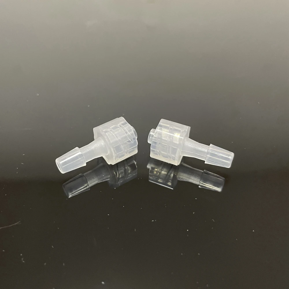 

10 PCS Factory Wholesale PP Luer Connector 3/16 Inch 4.8mm Barbed Male Luer Tapered Adapter Luer Lock Barb Tube Fitting