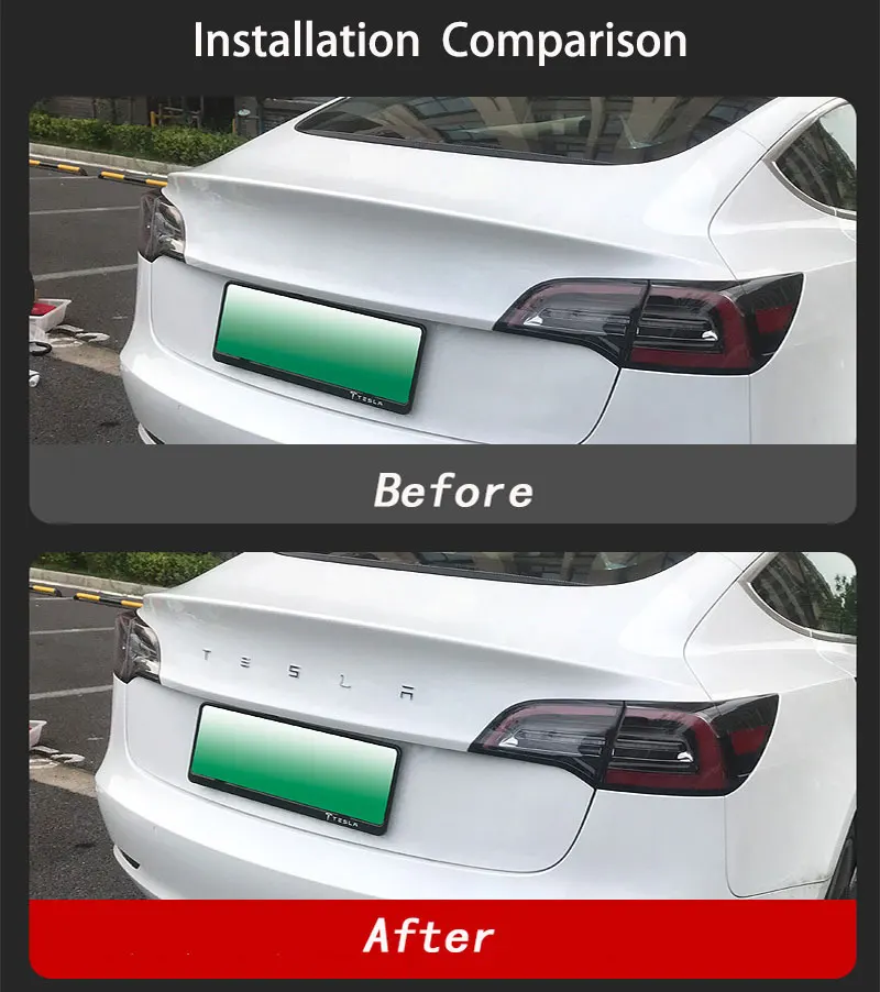 

1PCS Chrome Logo Car Rear Tailgate Sticker Emblem MODEL 3 S X Y accessories Badge Decal