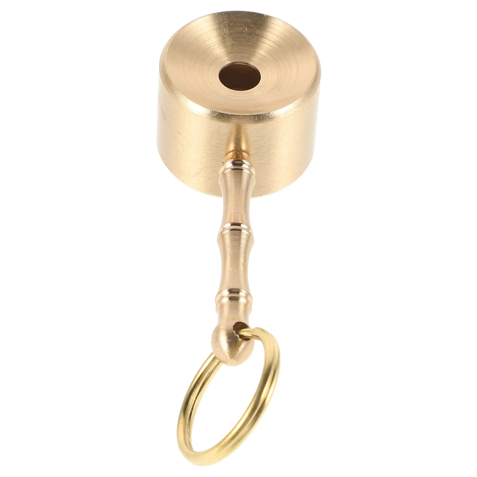 Brass Hunting Whistle Soundproof Bird Call Whistle for Survival Outdoor Training Keychain Pendant Waterfowl Duck Eagle Pigeon