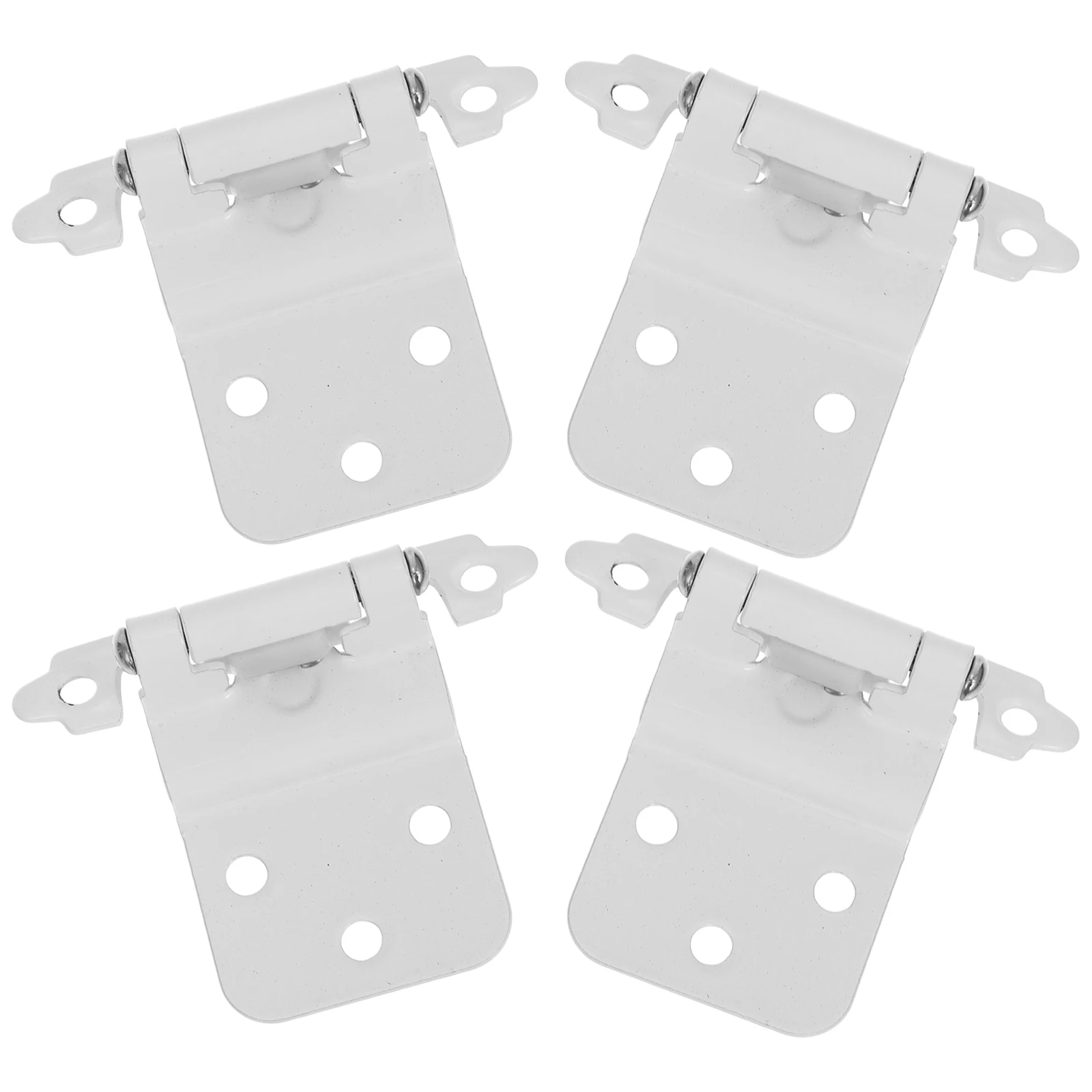 

4pcs Self Closing Hinge Cabinet Doors Furniture Hinges Iron Material Design Kitchen Cabinet Dampers Easy Open Close