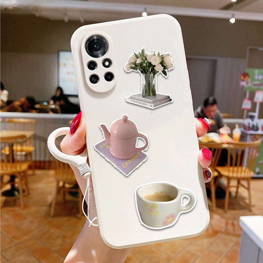 10/30/50 szt. Różowe naklejki w stylu kwasowym, naklejki dekoracyjne do sztuki spożywczej, na notebooka, laptopa, walizkę, bagaż, telefon, samochód, rower, zabawki dla dzieci, naklejki