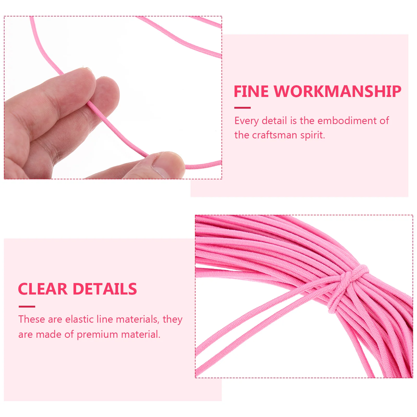

Strand Elastic Rope Band Jewellery Thread Face Mask Stretchy Cord for Bracelet Making Number