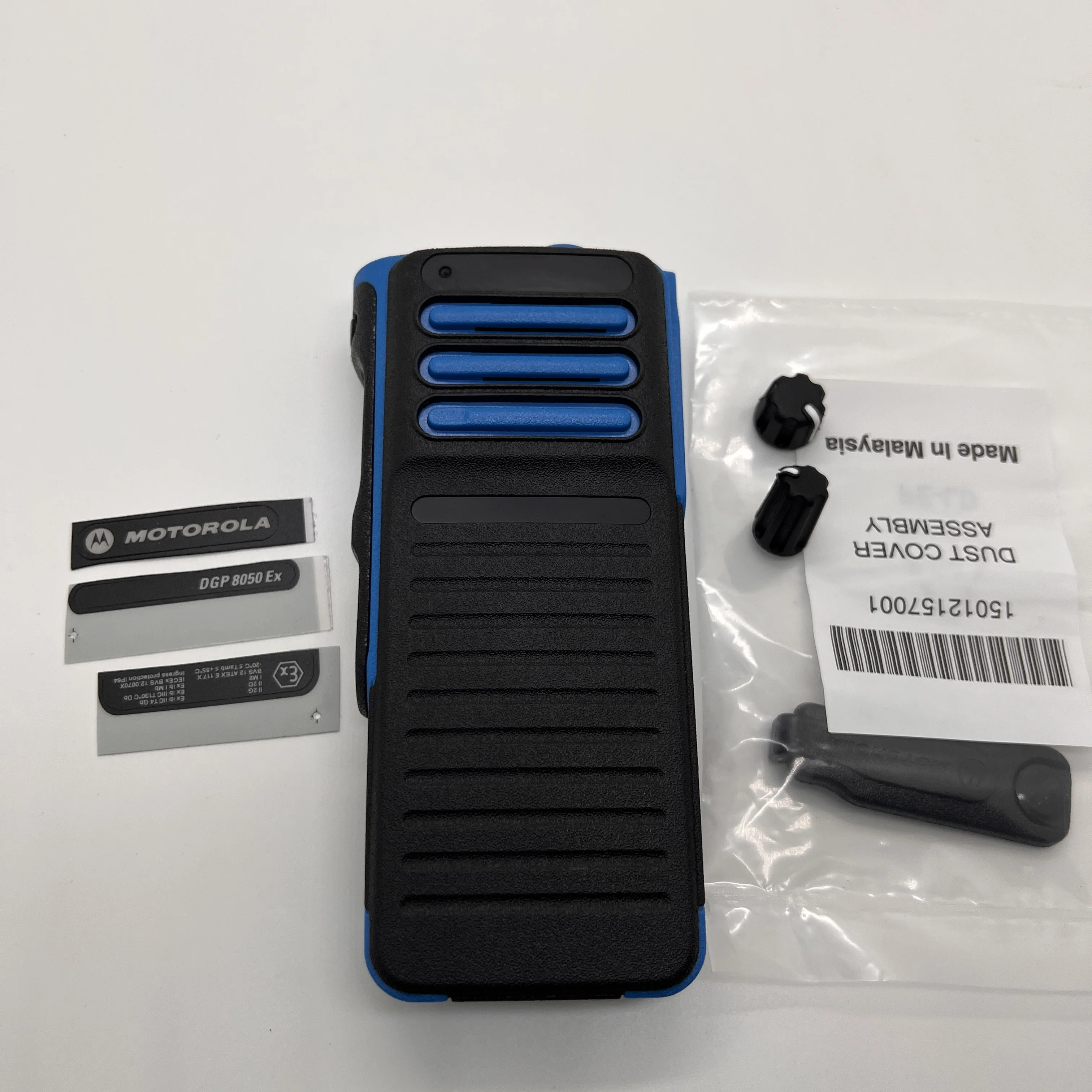Radio Front Housing Cover Case Kit with Flex Cable and Speaker for Motorola DP4401Ex DGP8050Ex P8608ex Walkie Takie Accessories