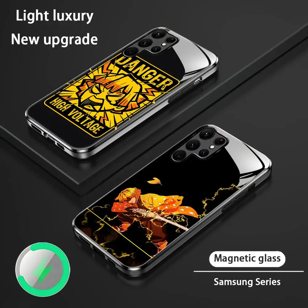 Anime Zenitsu Agatsuma Phone Case For Samsung S25 S24 S23 S2