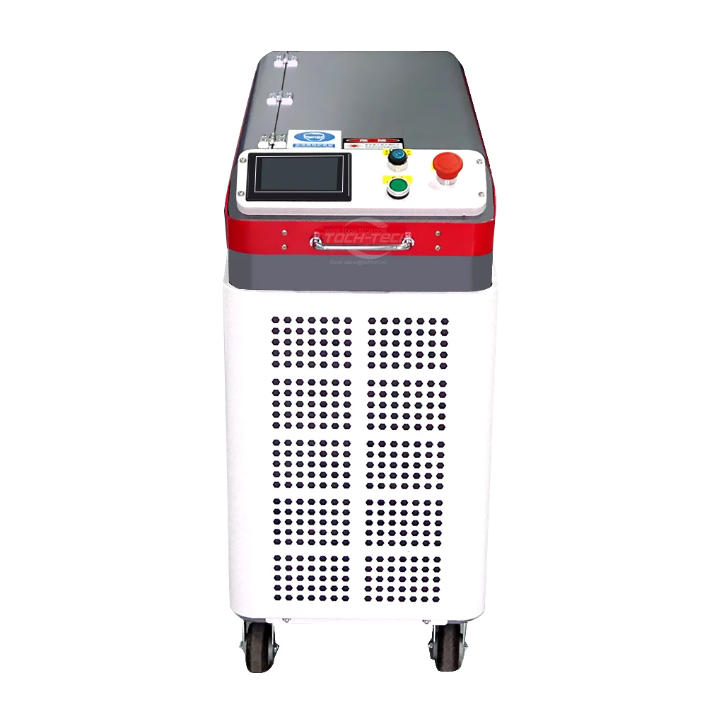 Industrial 100w 200w 300w Handheld Pulse Laser Cleaning Rust Removal Machine Laser Paint Oil Cleaner