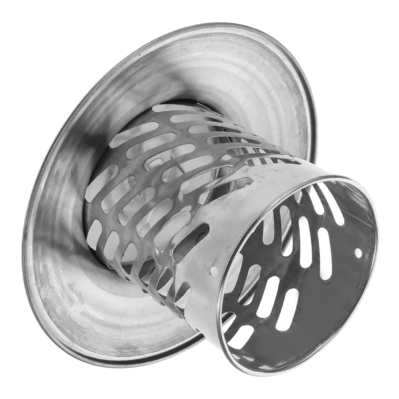 Rain Hat Chimney Fireplace Vent Exhaust Caps Steel for outside Silver Metal Cover