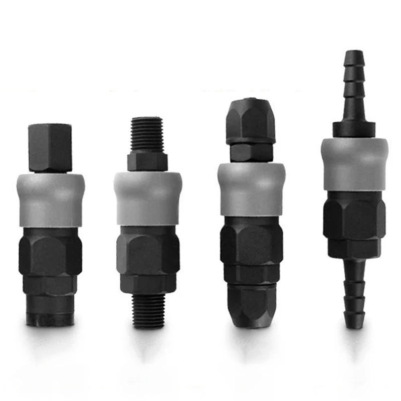 

Plastic Steel C type Pneumatic Fittings PU Tube Quick Connector Self-locking Quick Coupling Accessories Gas Air Pipe Connector