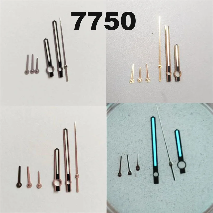 

Watch Accessories 7750 Movement Hour Minute Second Small Second Hand With Luminous Hands M014 M016 Commander Six Needle Pointer