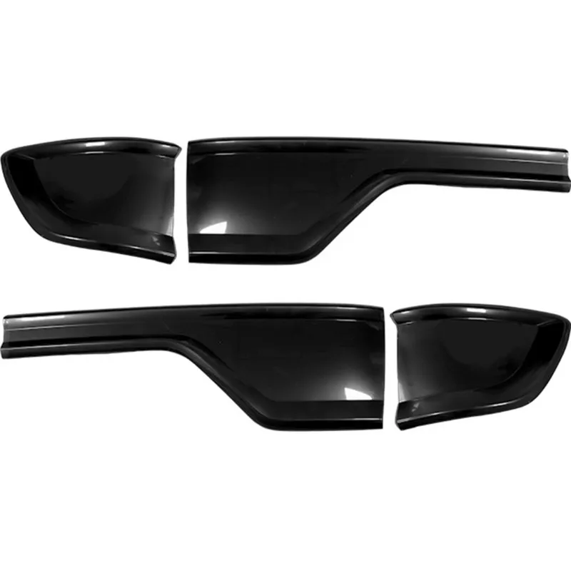 A30P-Tail Light Cover Guard Trim Decoration In Smoked Black For Dodge Durango 2014-2024 Exterior Accessories Lamp