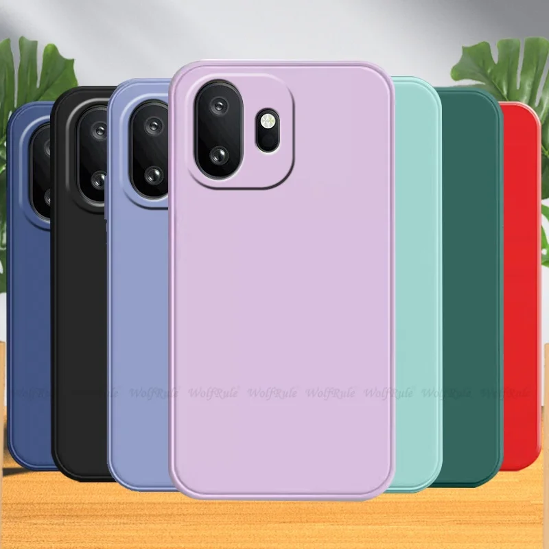 Coque pour OnePlus 15T, étui OnePlus 15T, nouvelle coque en silicone liquide simple, antichoc, protection arrière du téléphone, pare-chocs TPU souple, fundas OnePlus 15T