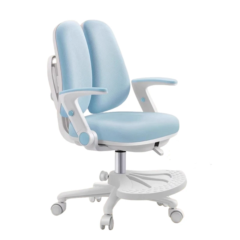 

Child Study Seat Can Be Lifted and Adjusted to Correct the Sitting Position Student Writer Uses Multi-Functional Latex Cushion