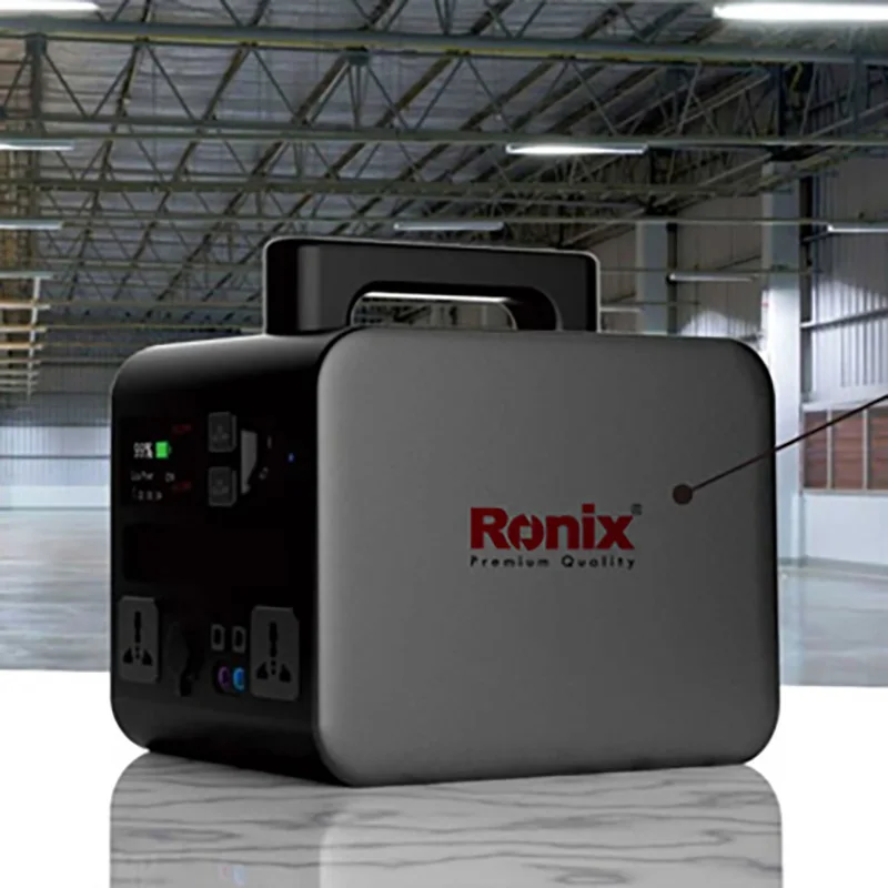 Ronix Mini rechargeable solar generator backup 500watt LifePo4 power supply camping 220V 230V 50HZ portable power station power image 3