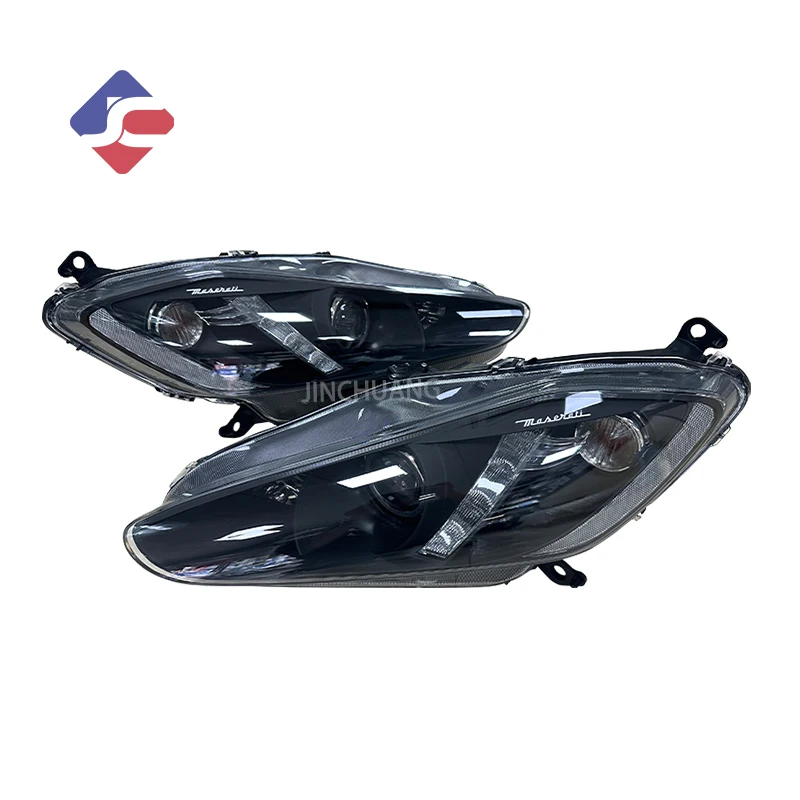 High Quality Factory Wholesale Led Headlights Black Background Headlight Assembly for Maserati GT GTS Car Light Front Headlight