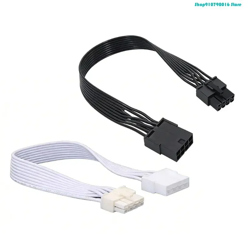 N2UB 8pin PCIe Extension Cable with Flame Retardant PVC and Tinned Copper for Secure