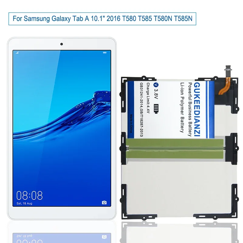 EB-BT585ABE 12000mAh High Capacity Tablet Battery For Samsung Galaxy Tab A 10.1 2016 T580 T585 T580N T585N