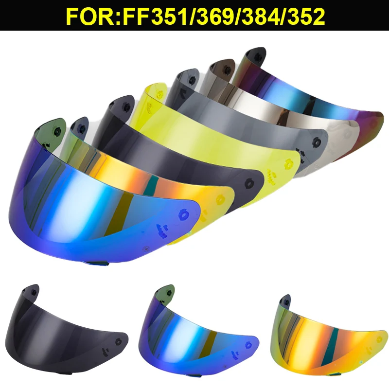 Helmet Visor for LS2 FF352 FF384 FF351 FF369 Full Face Motorcycle Helmet Lens Replacement Shield Moto Accessories Windshield