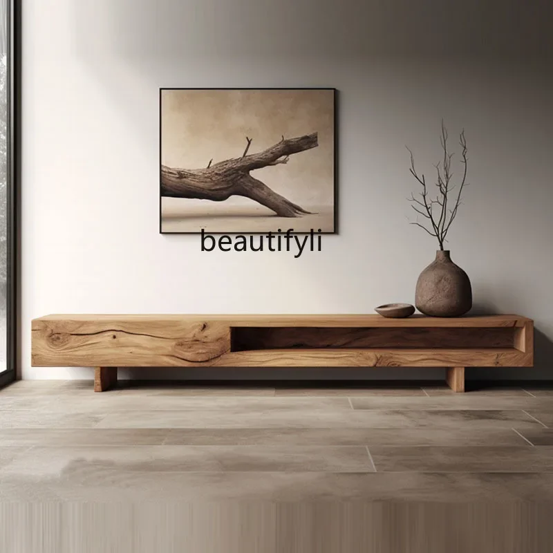 

Living Room Simple TV B & B TV Cabinet Home Living Room Floor Cabinet Retro Low Cabinet