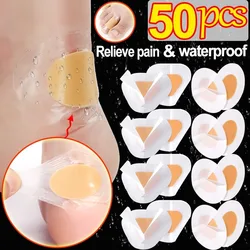 10/50pcs Gel Heel Protector Foot Patches Adhesive Blister Pad Heel Liner Shoe Stickers Pain Relief Plaster Care Cushion Grip