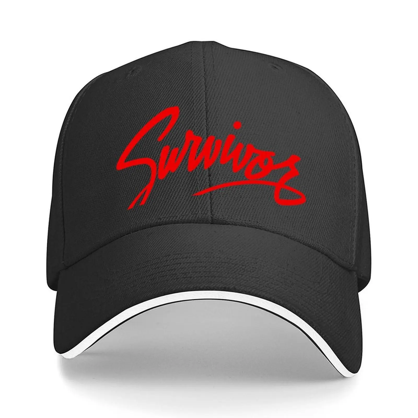 

Survivor Band Baseball Cap Hat Man Luxury Bobble Hat Gentleman Hat hats for men Male Women's