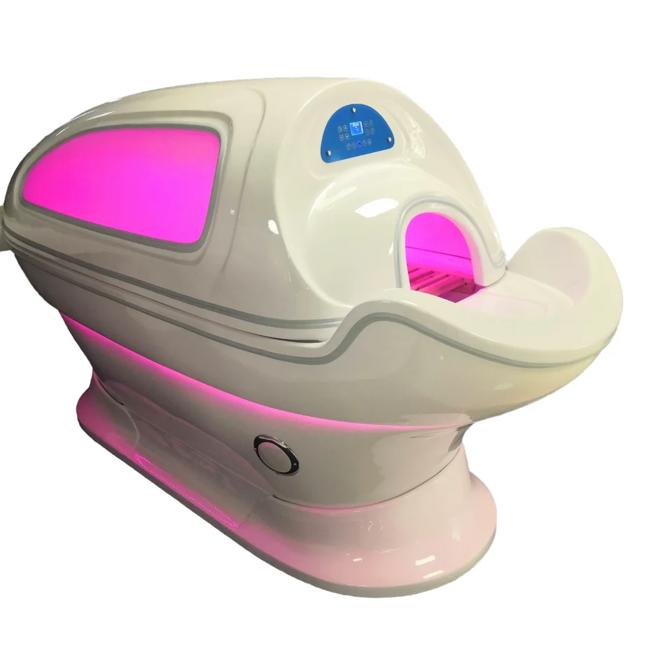 High-quality spa capsule bed with wet/dry steam ozone sauna far infrared beauty equipment air cooling system