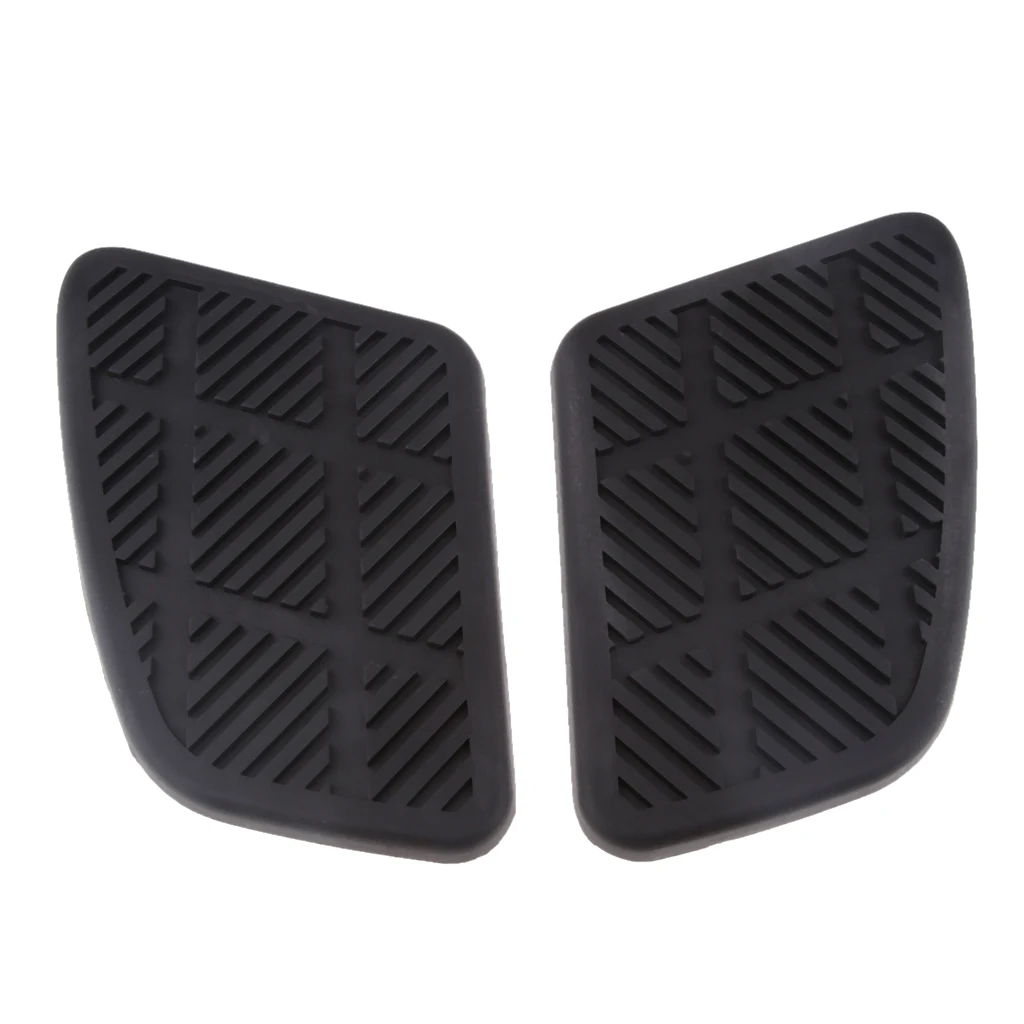 Fuel Tank Traction Pad Side Knee Grip Sticker Protector for Cafe Racer