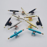 34mm 32mm Fingerboard Trucks V1 Base with Soft Bushing For Professional Finger Skateboard Mini Skate Board Toys