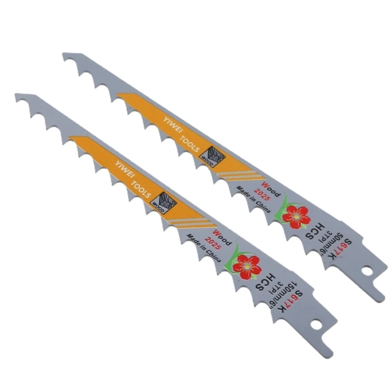 2Pcs 6” Reciprocating for Sharp S617K for Extra Sabre Pruning For Woo